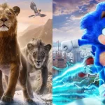 Imagens promocionais de 'Mufasa' e 'Sonic 3'