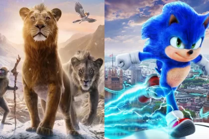 Imagens promocionais de 'Mufasa' e 'Sonic 3'