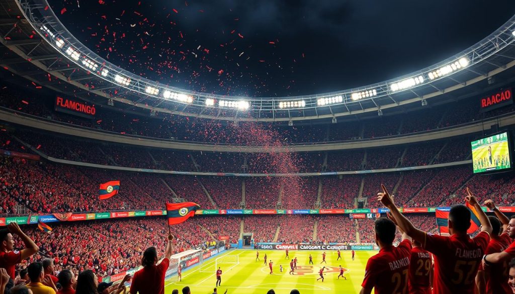 História do Flamengo no Maracanã