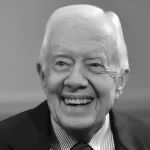 Jimmy Carter, 39º presidente dos Estados Unidos da América, que faleceu aos 100 anos