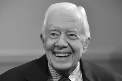 Jimmy Carter, 39º presidente dos Estados Unidos da América, que faleceu aos 100 anos