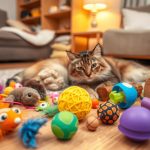 Quais os melhores brinquedos para entreter gatos domésticos?