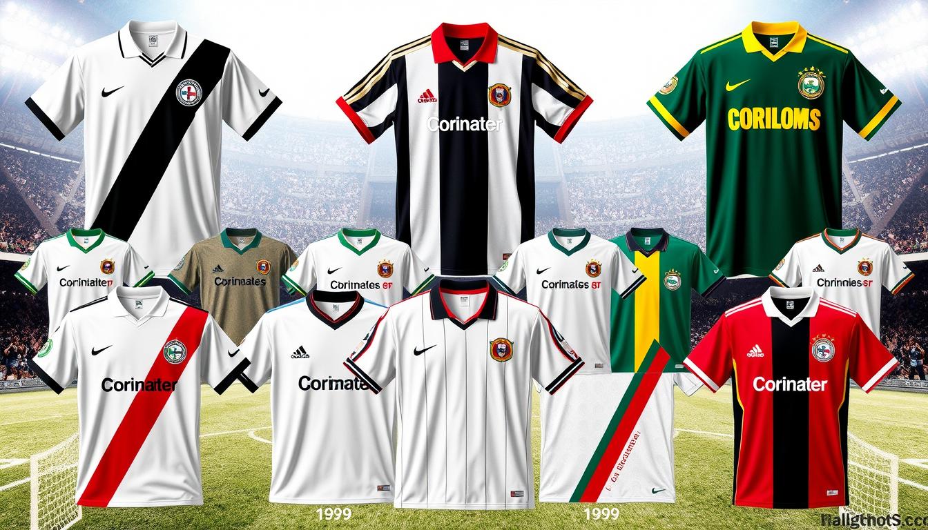 Quais são as camisas mais icônicas da história do Corinthians?