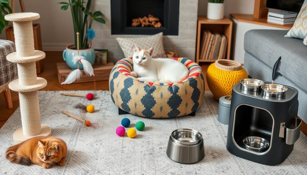 Quais são os acessórios indispensáveis para donos de gatos?