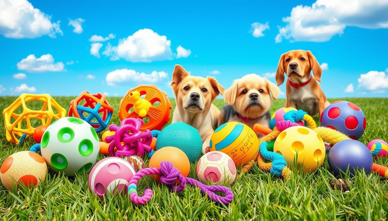 Quais são os melhores brinquedos para cães hiperativos?