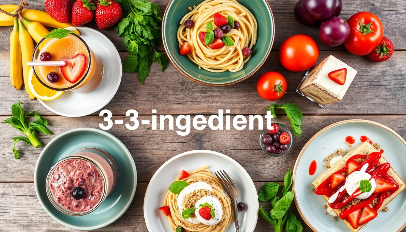 Receitas Apenas 3 Ingredientes