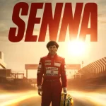 Pôster da série “Senna”, produção da Netflix