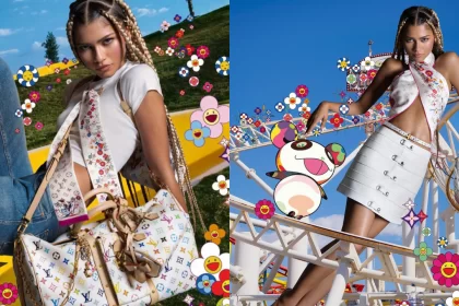 Zendaya estrela nova coleção de Louis Vuitton e Murakami