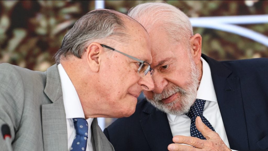 Lula e Geraldo Alckmin