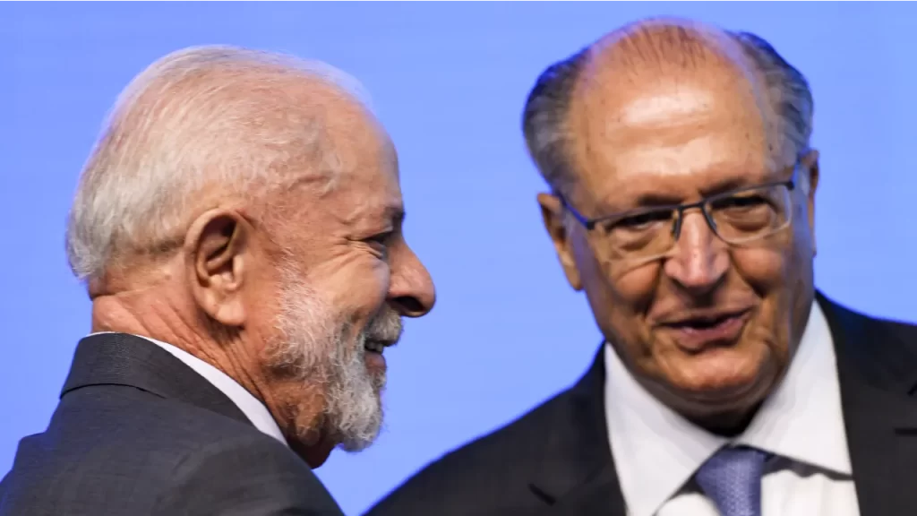 Lula e Geraldo Alckmin