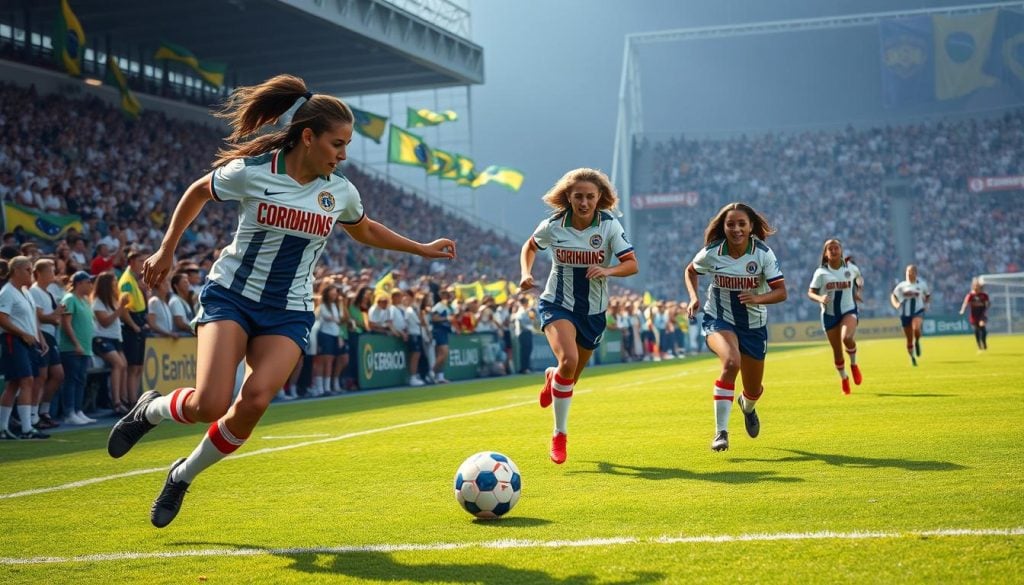 história do futebol feminino Corinthians