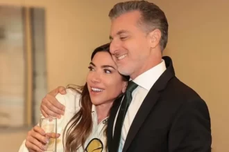 Patrícia Abravanel e Luciano Huck