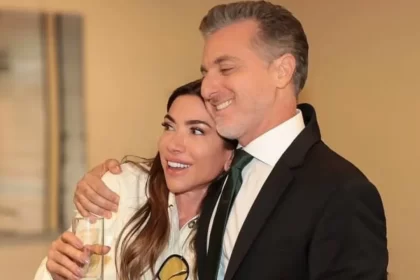 Patrícia Abravanel e Luciano Huck