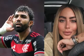 Gabigol e Rafaella Santos