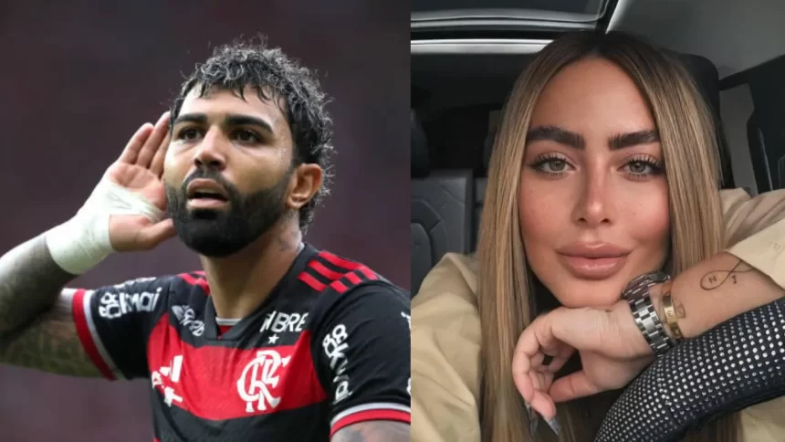 Gabigol e Rafaella Santos