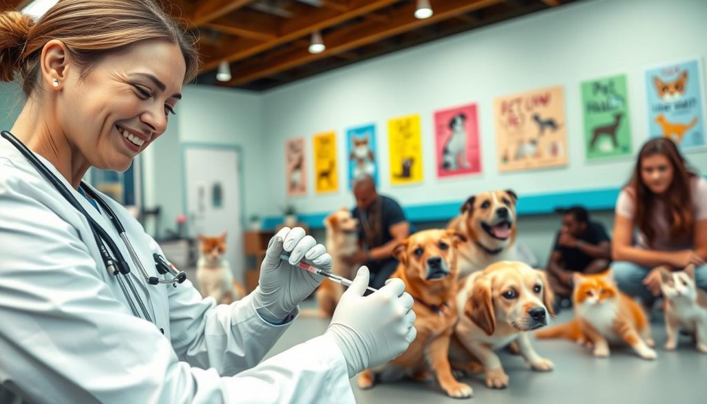 vacinação preventiva para pets