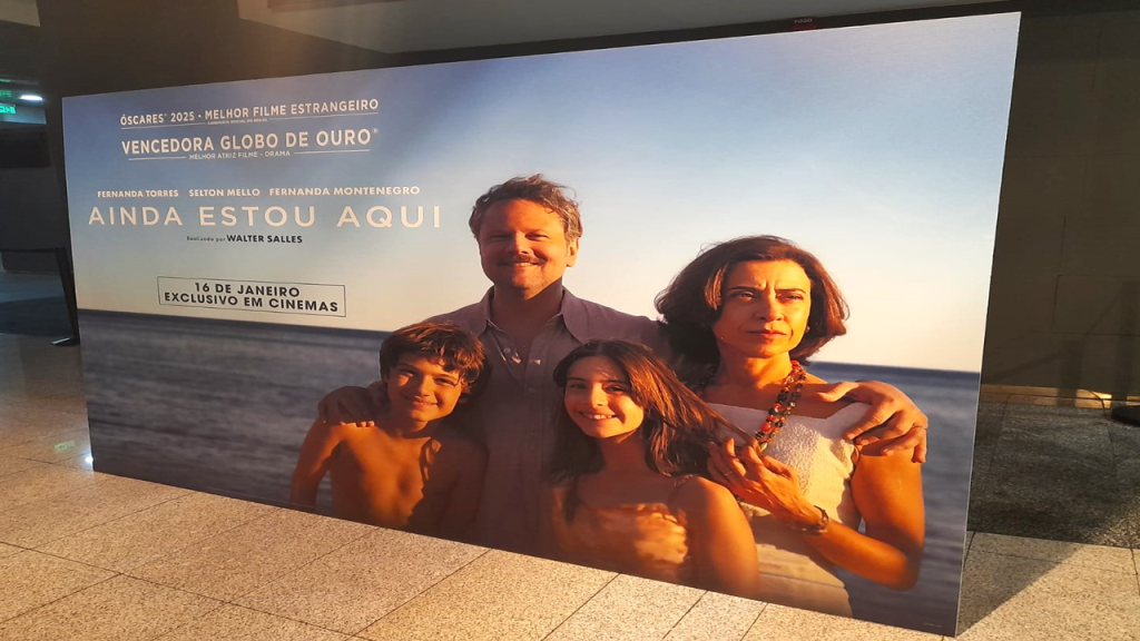 “Ainda Estou Aqui”: filme lidera bilheteria em Portugal