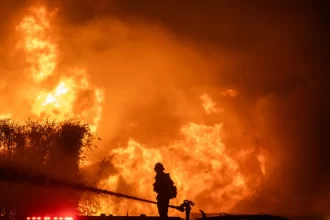 29 pessoas foram presas pela polícia de Los Angeles durante incêndio