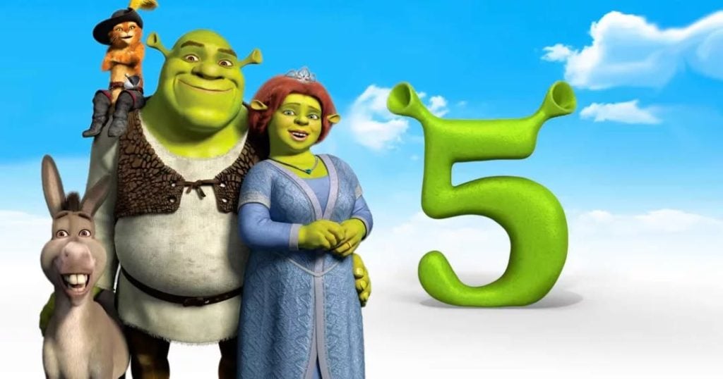 Capa do filme "shrek 5"