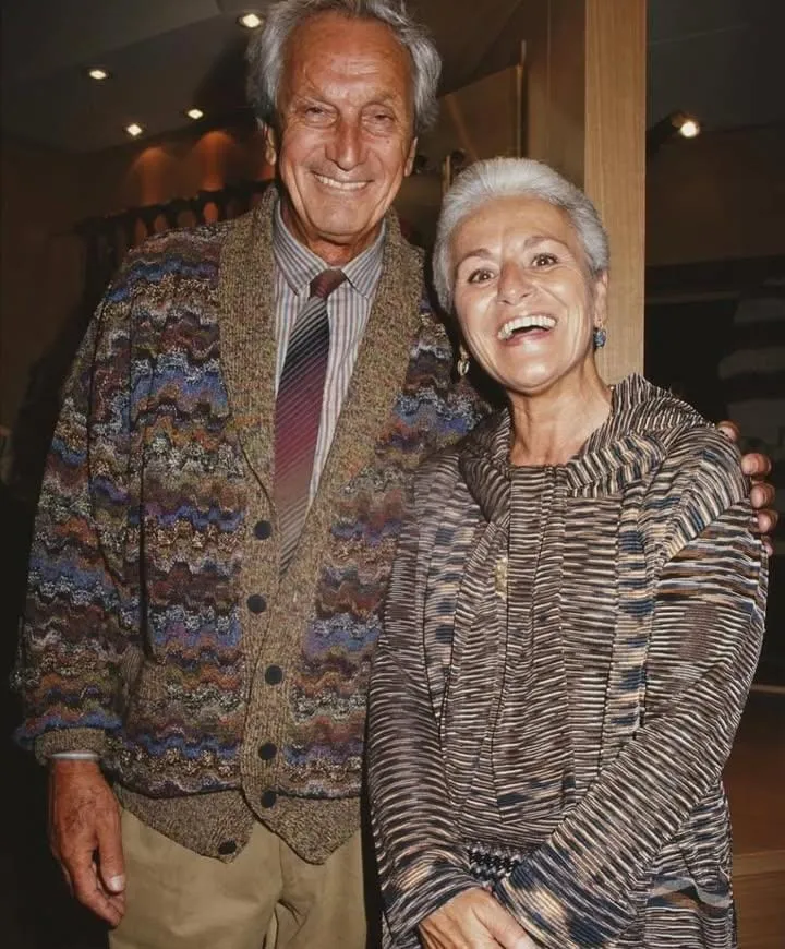 Ottavio Missoni e Rosita Missoni