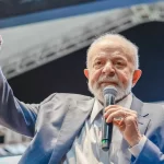 Presidente Lula discursando