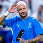 Neymar durante um dos últimos jogos pelo Al-Hilal