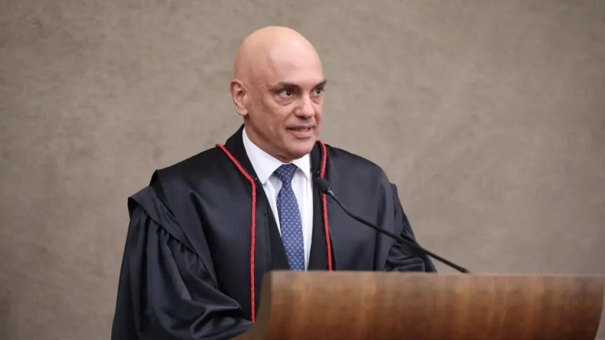 Ministro Alexandre de Moraes reforça a importância do cumprimento das leis pelas redes sociais.