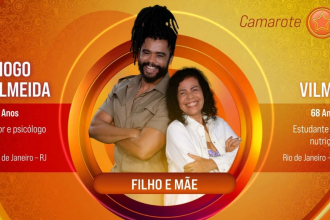 Diogo Almeida e a mãe Vilma são confirmados como a quinta dupla a integrarem o elenco do BBB25