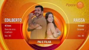 BBB 25: Edilberto e Raissa são a segunda dupla confirmada no programa