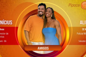 Vinícius e Aline mais uma dupla do BBB25