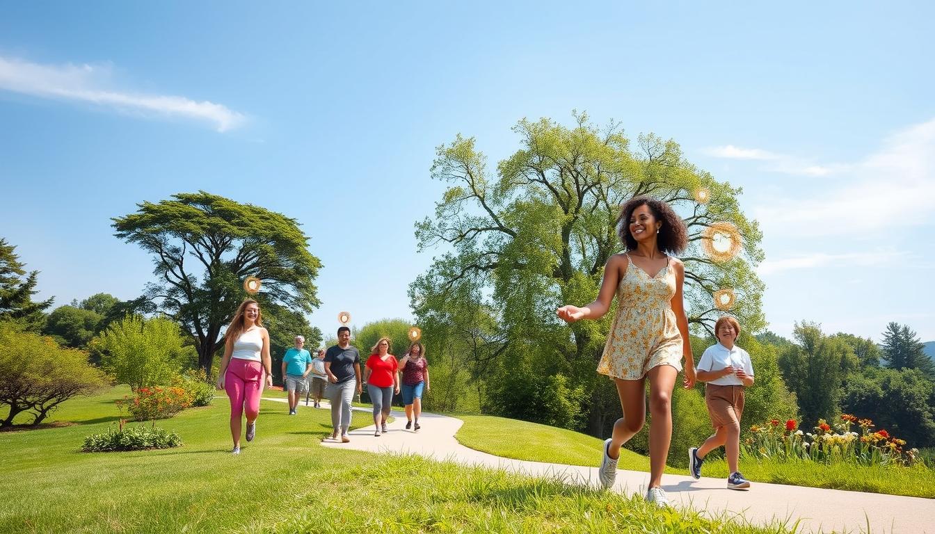 Benefícios da caminhada diária para o corpo e a mente.