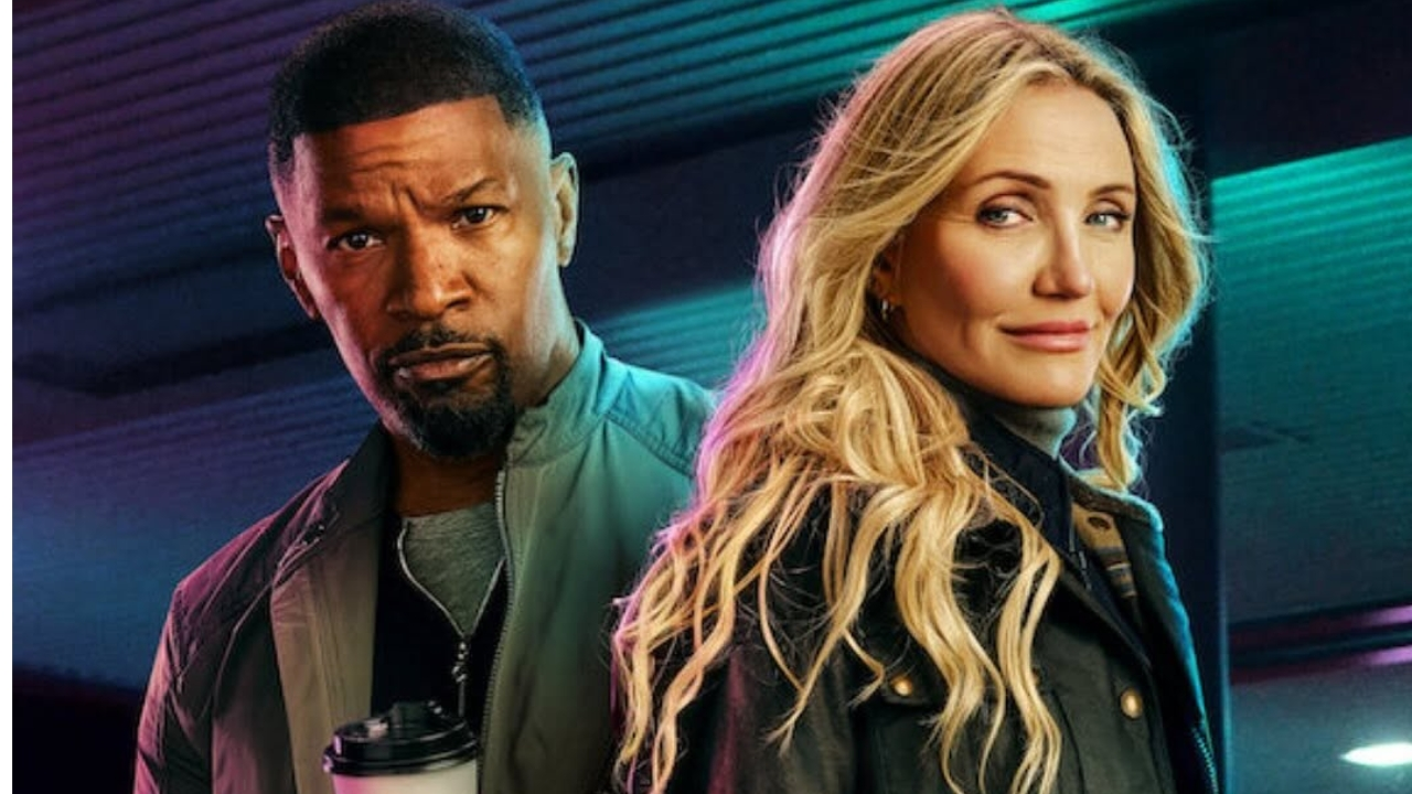 O filme "De volta a ação" com Cameron Dias e Jamie Foxx