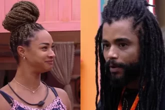 Diogo e Aline no BBB 25