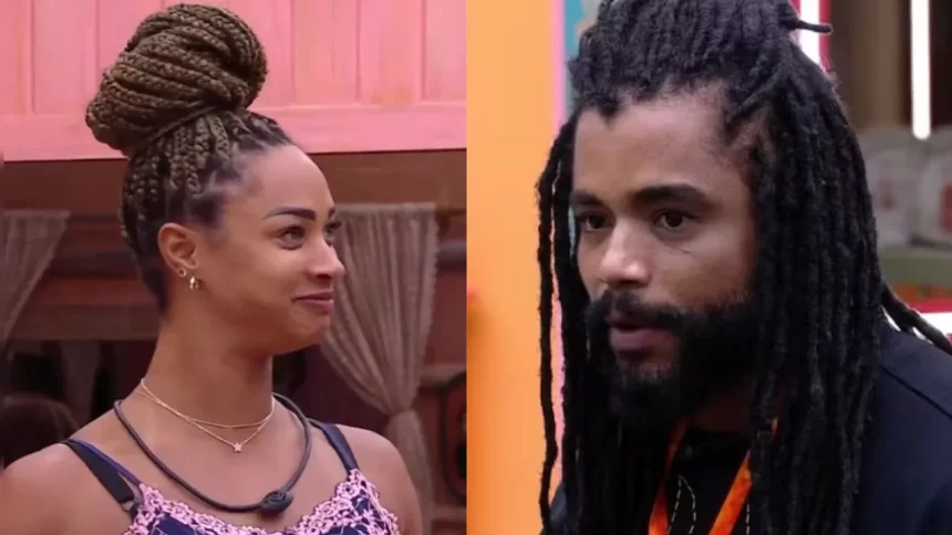 Diogo e Aline no BBB 25