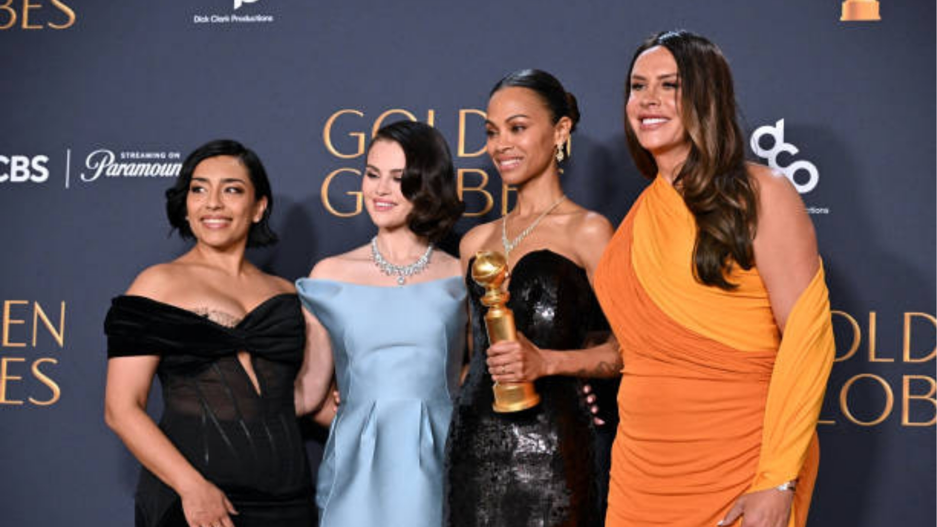 Elenco de 'Emilia Pérez' no tapete vermelho