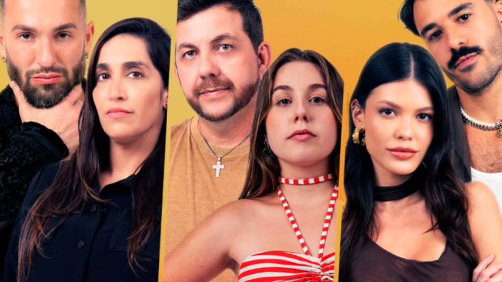 BBB 25: Diego e Daniele, Vitória e Mateus e Edilberto e Raissa formam o paredão