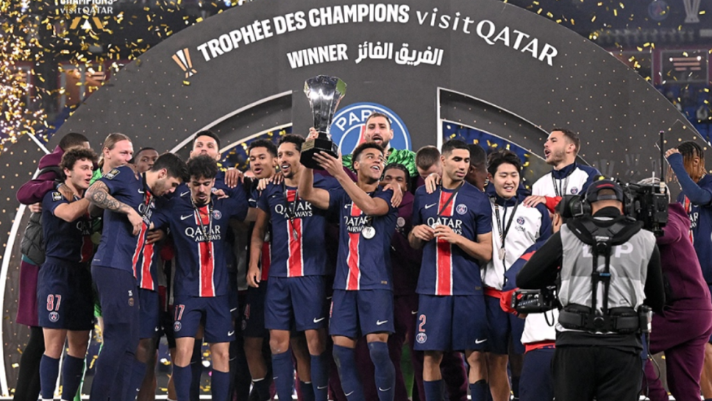 PSG vence Monaco e é tricampeão da Supercopa Francesa