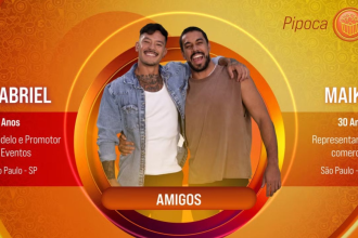 BBB 25: Maike e Gabriel são a décima dupla a ser anunciada no programa