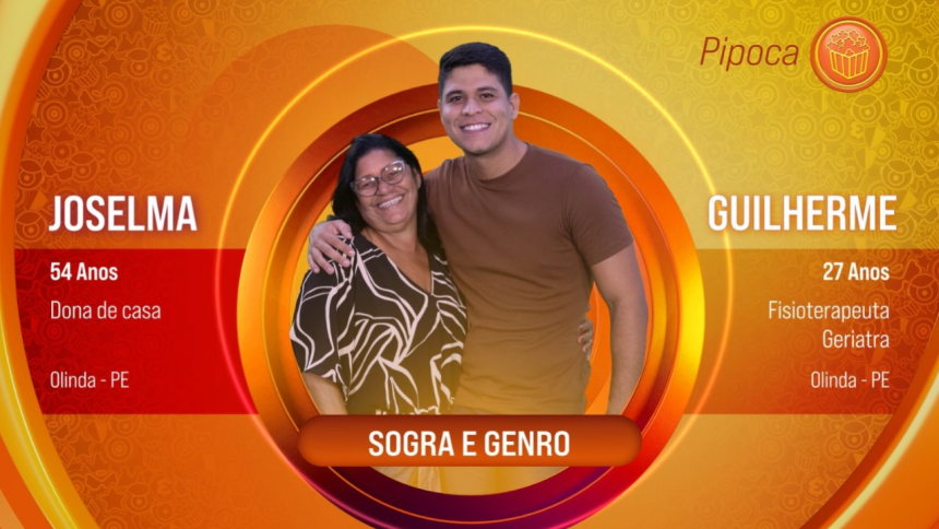 BBB 25: Guilherme e Joselma ocupam a última vaga no programa