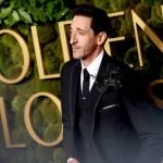 Adrien Brody no Globo de Ouro 2025