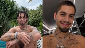 Zé Felipe muda o visual, e João Guilherme brinca: “cara de quem toma banho”