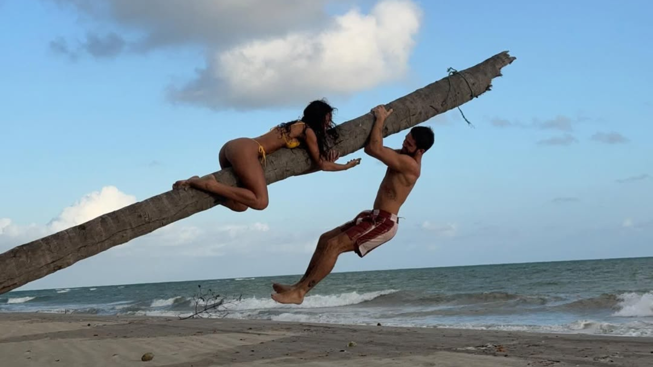 Bruna Marquezine e João Guilherme iniciam 2025 em clima de romance e descontração