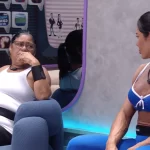 Delma reflete sobre sua posição no jogo ao lado de Gracyanne Barbosa