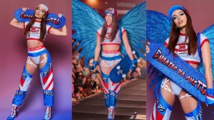 Figurino de Anitta no primeiro show dos “Ensaios” faz tributo à skatista Rayssa Leal