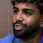 Gabigol em entrevista para Rede Globo