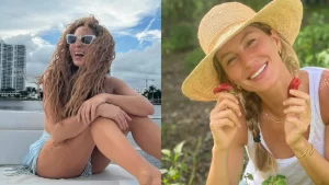Gisele Bündchen quer Shakira como madrinha de seu bebê