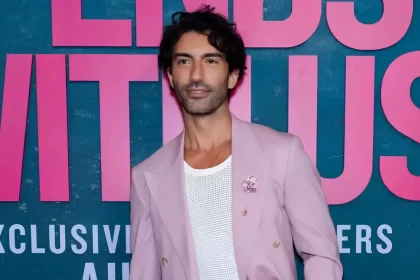 O ator e diretor Justin Baldoni na estreia de “É Assim Que Acaba”