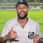 Neymar na Vila Belmiro