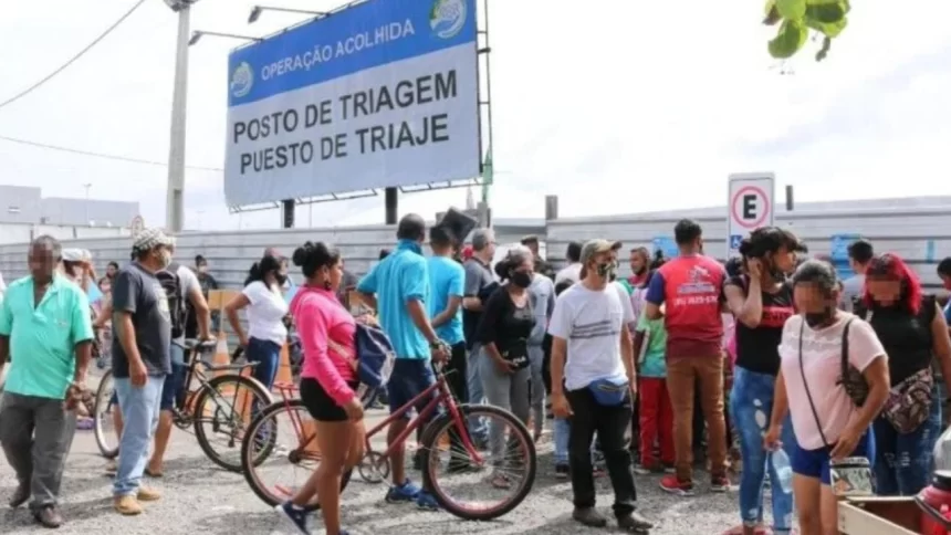 Imagem demonstrando o trabalho feito pela OIM, ação humanitária que enfrenta prejuizos devido o corte na verba feito por Donald Trump