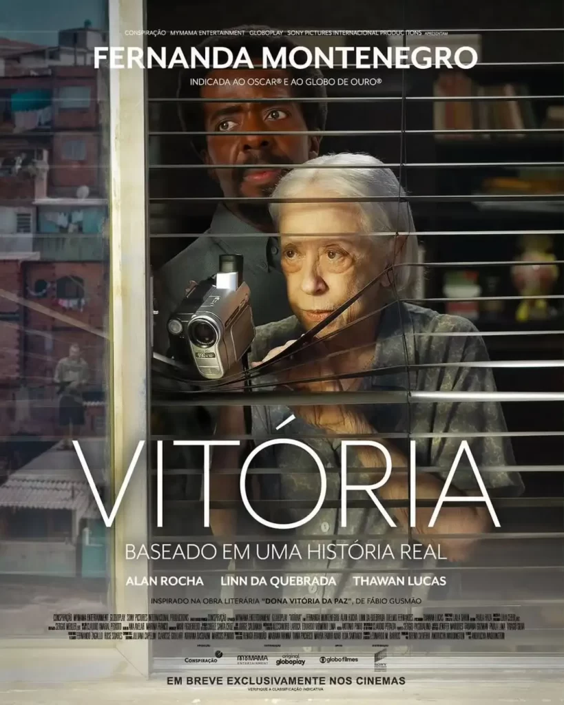 Pôster de “Vitória”, novo filme de Fernanda Montenegro